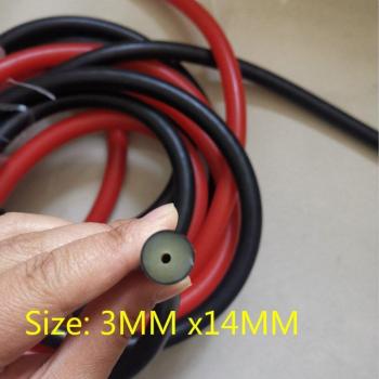 Tubes en latex pur pour plongée sous-marine, 1 mètre, 3x16MM