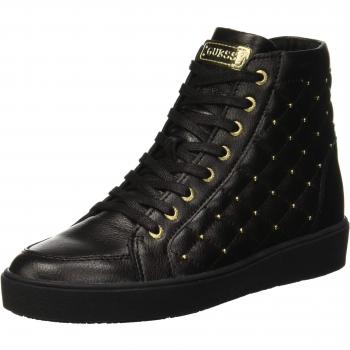 Scarpe Moda Alta Donna Nero