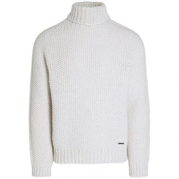 ALPHATAURI Rollkragenpullover für Herren, Modell FINAR, Creme, M