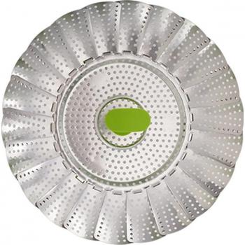 Stainless Steel Steam Insert with Drain Rack