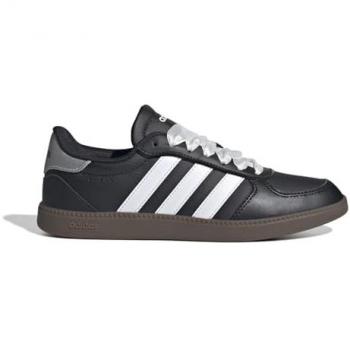 Baskets basses adidas BREAKNET SLEEK Femme Noir Blanc Marron
