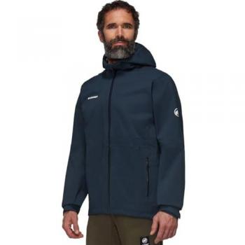 Giacca Hooded Mammut Linard Guide HS per uomo – Navy