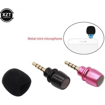 3.5mm Portable Omni Microphone for Mobile Phones