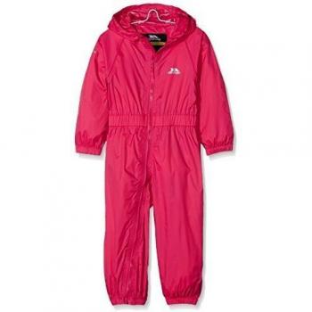 Trespass Gerbera Button Rain Suit for Ages 24 Months-3 Years