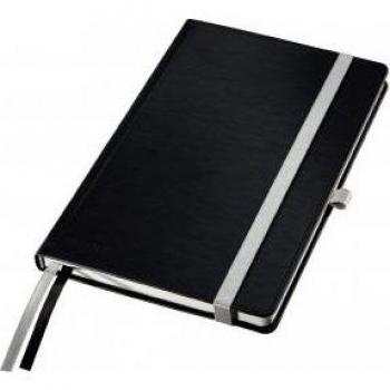 LEITZ Satin Notizbuch A5 schwarz