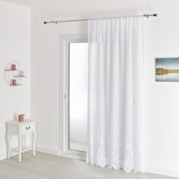Voilage Chic Sablé Blanc 180 x 240 cm