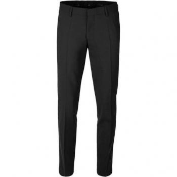 ROY ROBSON Herren SlimFit Baukastenhose – Schwarz, 28 (Schurwoll‑Stretch)