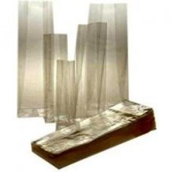 BALMAR 2000 PF500201 041081.270 Confezione Buste con Fondo Quadro e Soffietti Laterali, Multiuso, Polipropilene Trasparente e Brillante, 8 x 4 x 24 cm, 50 pezzi
