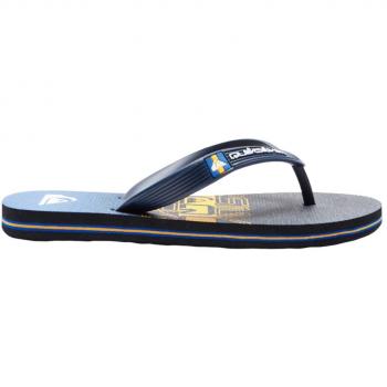 Chinelo Molokai Quiksilver Azul Unissex para Meninos e Meninas