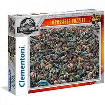 Clementoni Puzzle Impossible Jurassic World 1000 pezzi