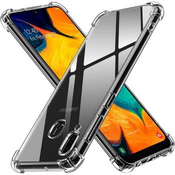 Custodia Crystal per Samsung Galaxy A40 con Airbag