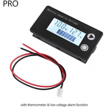 Lead Acid and Lithium Battery Voltage Indicator DC 8V-100V