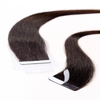 Hair2Heart Damen‑Tape‑Extensions 5/0 Hellbraun