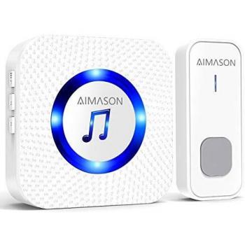 AIMASON Waterproof Door Chime Kit