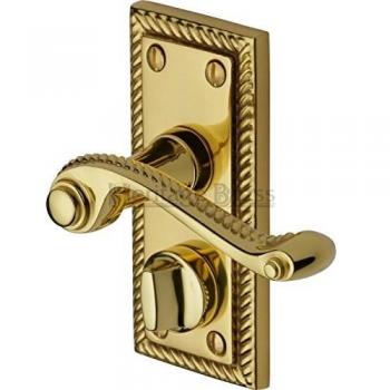 Modern Georgian Privacy Door Handles (Set of 2)