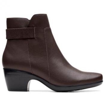 Botim Clarks Emily Holly 37 Castanho Feminino