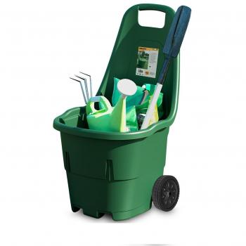 Chariot de jardin en plastique résistant