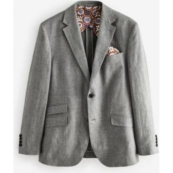 Leimaster Next Baukastensakko Slim Fit, 100% Leinen – 1 Stück