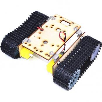 Robot Económico Tanque con Motor 3-9V, Controlado por Mando GXMB