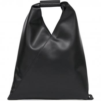 Borsa Piccola Nera MM6 Maison Margiela in Materiale Sintetico