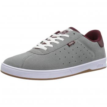 Etnies Herren the Scam Low-Top Sneaker, Grau (grey/burgundy)