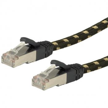 ROLINE GOLD Netzwerkkabel, Cat.6a, S/FTP, 5 m