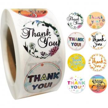 Etiquette Fête « Enveloppe de Gratitude » – 500 pièces