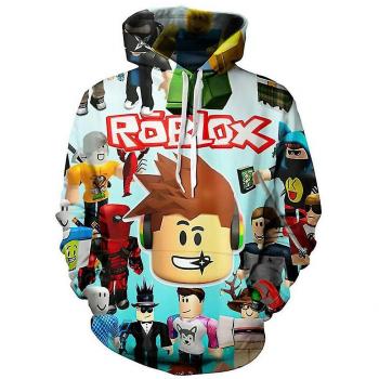 Abrigo con capucha Roblox para niños y niñas