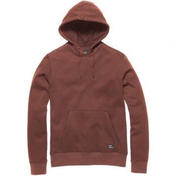Felpa con cappuccio Rosso S Vintage Industries Derby
