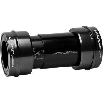 PF30 Ceramic Speed Double Bottom Bracket – Red 68mm Unisex
