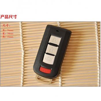 Funda de Control Remoto de Llave Inteligente de 4 Botones para Mitsubishi Lancer EX, Outlander y Pajero