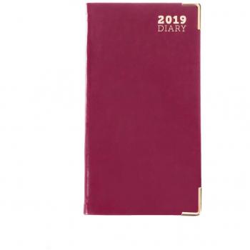 Ryman Burgundy 2019 Compact Weekly Journal