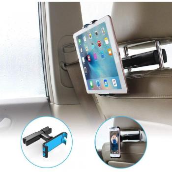 Soporte Dinámico 360° en el Asiento – Reposacabezas Móvil y Tableta