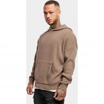 Hoodie tricoté Urban Classics Khaki Foncé L