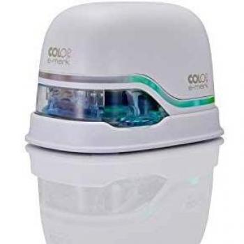 Colop E-Mark Colour Mobile Stamp White 30363J
