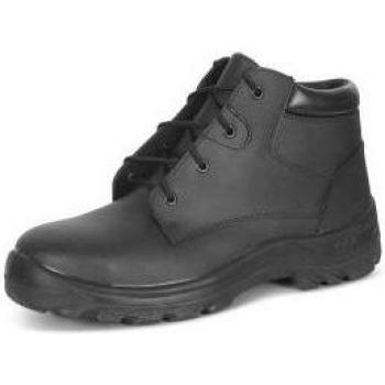 Black Chukka Ladies Work Boots