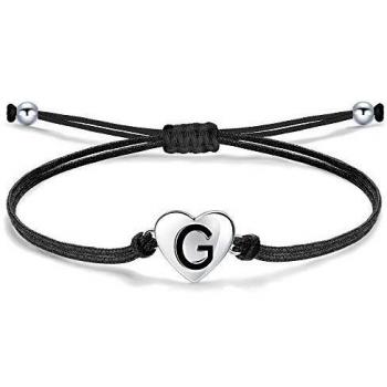 Bracciale Cuore “G” in Argento 925
