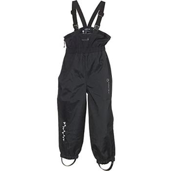 Isbjörn Kids Kuling Hard Shell Pant Schwarze Outdoorhose Größe 110