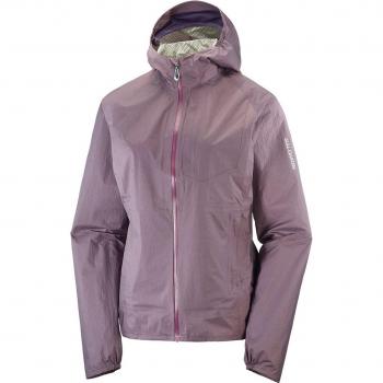 Giacca Salomon Bonatti Waterproof Femminile Viola