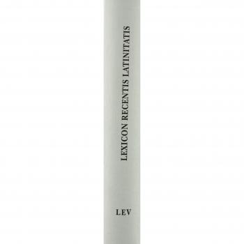 Lexicon recentis latinitatis