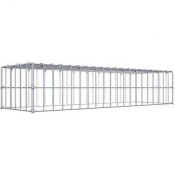 Gabión Elevador 1 m x 0.2 m x 0.3 m con Rejilla 5×10 cm y Anillo C