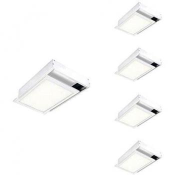 Paquete de montaje blanco para panel LED 60x30 slim (5 unidades)