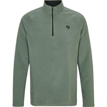 Ziener Fleecepullover „JOMAR“ – Männlich – Grüner Matsch‑Stil – Größe 60