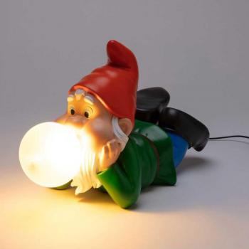 Lampe à poser Seletti GUMMY DREAMING H30cm Multicolore Blanc