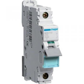Hager NCN113 1-poliger LS-Schalter C 13A 10kA