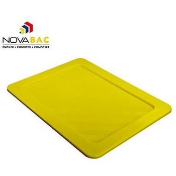Couvercle de manutention Novabac 54L jaune