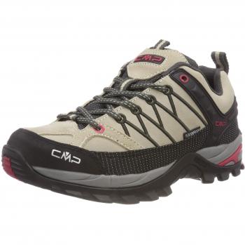CMP Rigel, Botas de Senderismo para Mujer, Blanco (Sand-Arabica 51bl), 42 EU