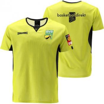T-shirt officiel Spalding Bvs Referee jaune