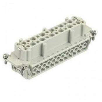 SCAME Inserto Femmina 24 Poli Portacontatti per Connettori Industriale 933.0242701