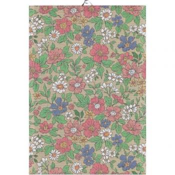 Ekelund Linneväveri Torchon floral 35x50